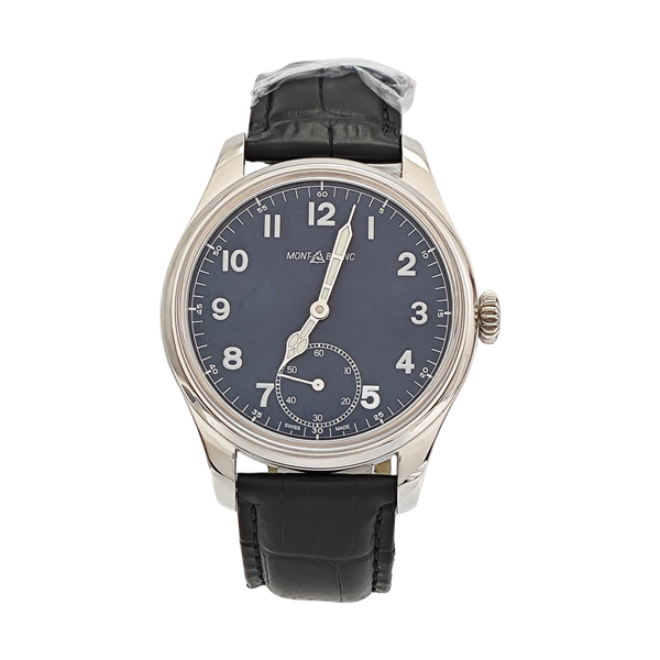 1858 44mm Blue Manual Wind Watch