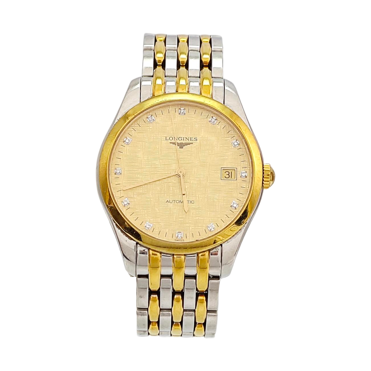 Elegant Collection 36mm Gold Automatic Watch