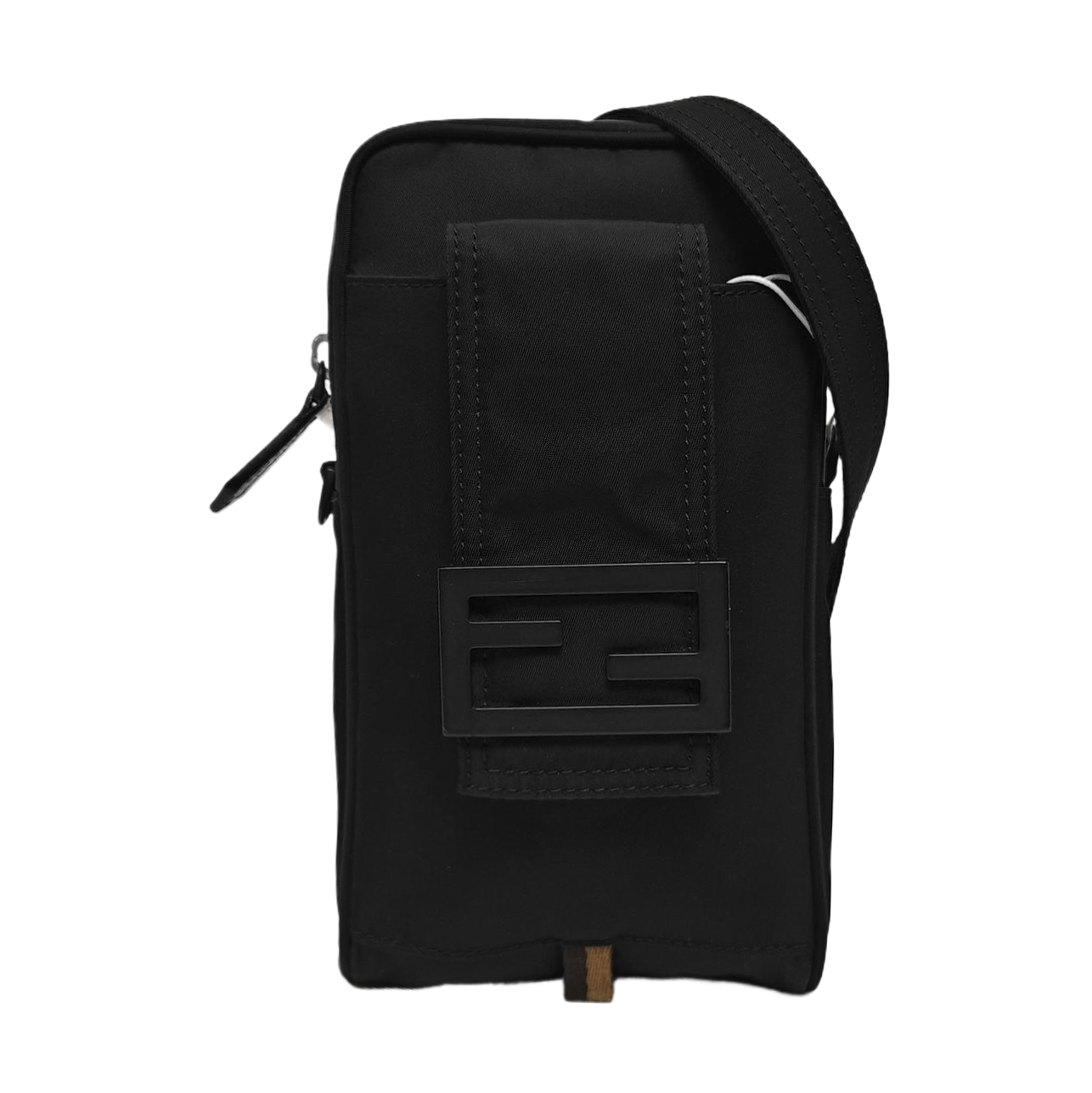 Nylon Shoulder Bag Black