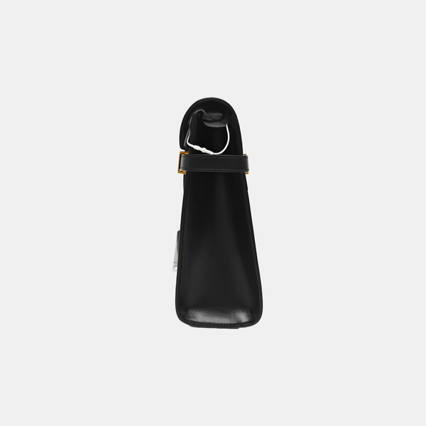 MANHATTAN Medium Calfskin Black