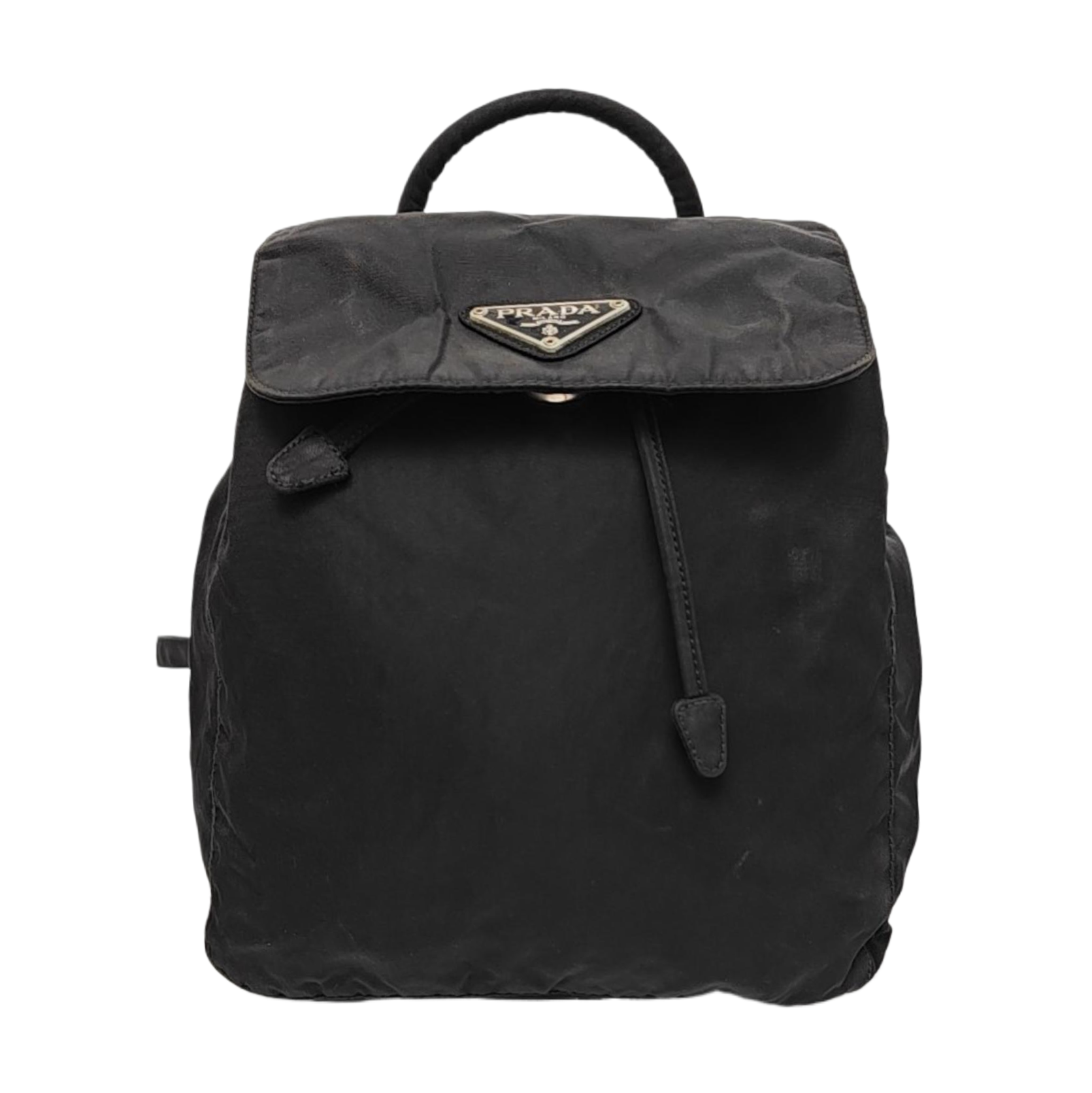 Nylon Backpack Black