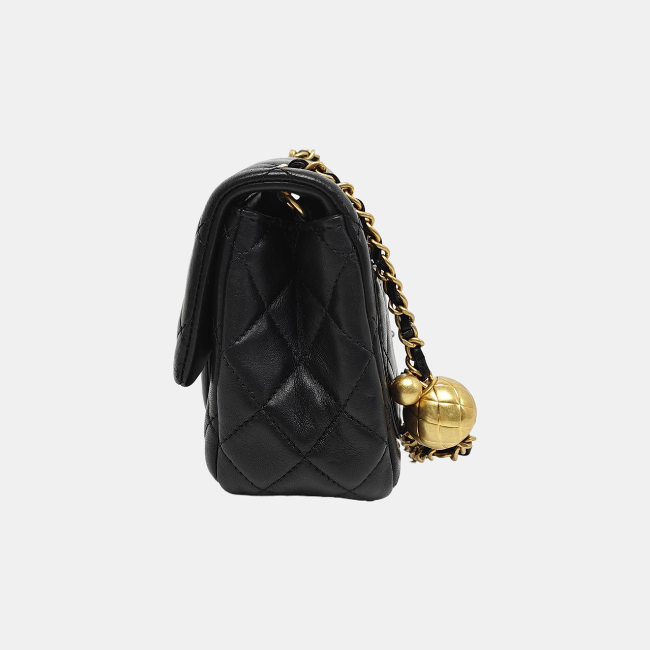 CLASSIC FLAP Mini Quilted Lambskin Black