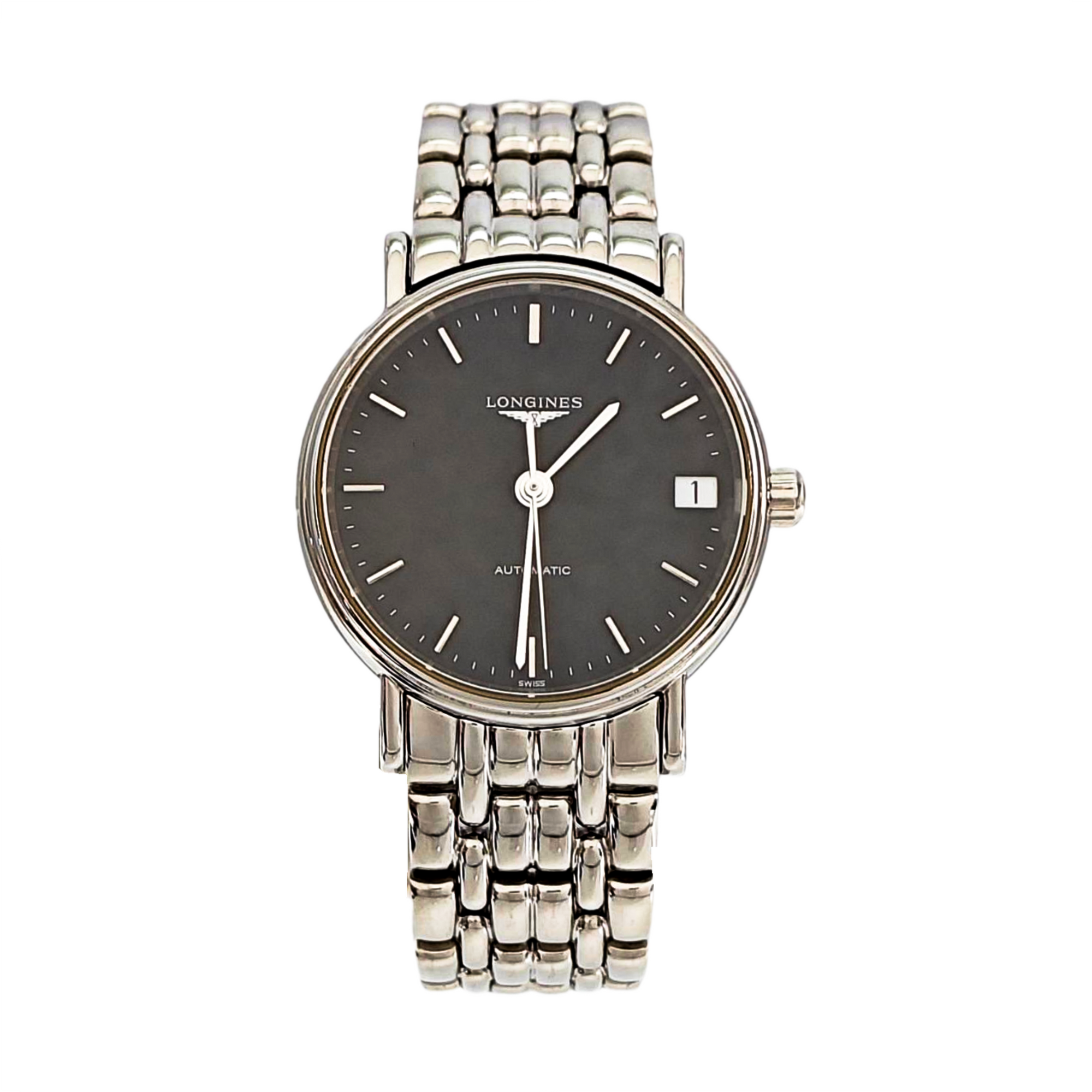 Elegant Collection 30mm Black Automatic Watch