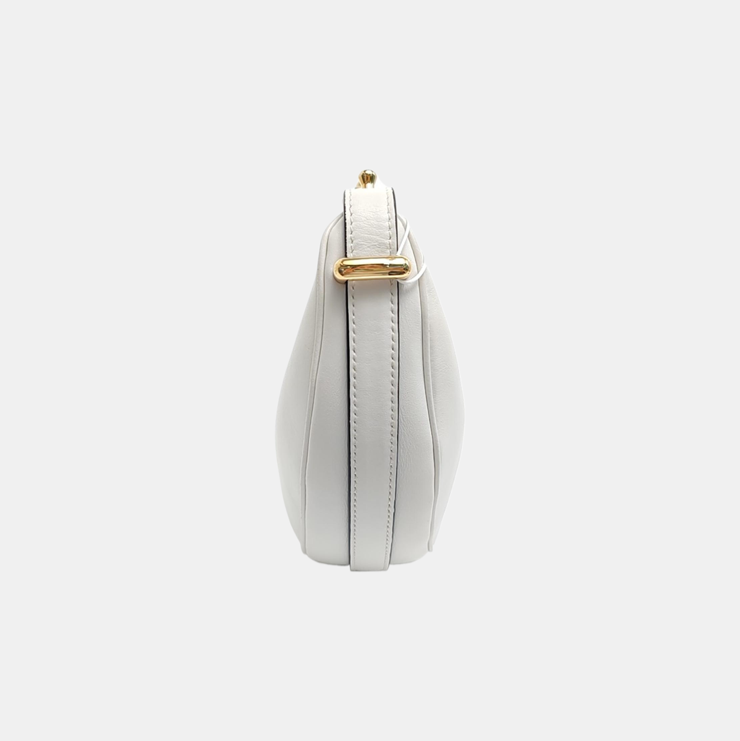 Calfskin Shoulder Bag White
