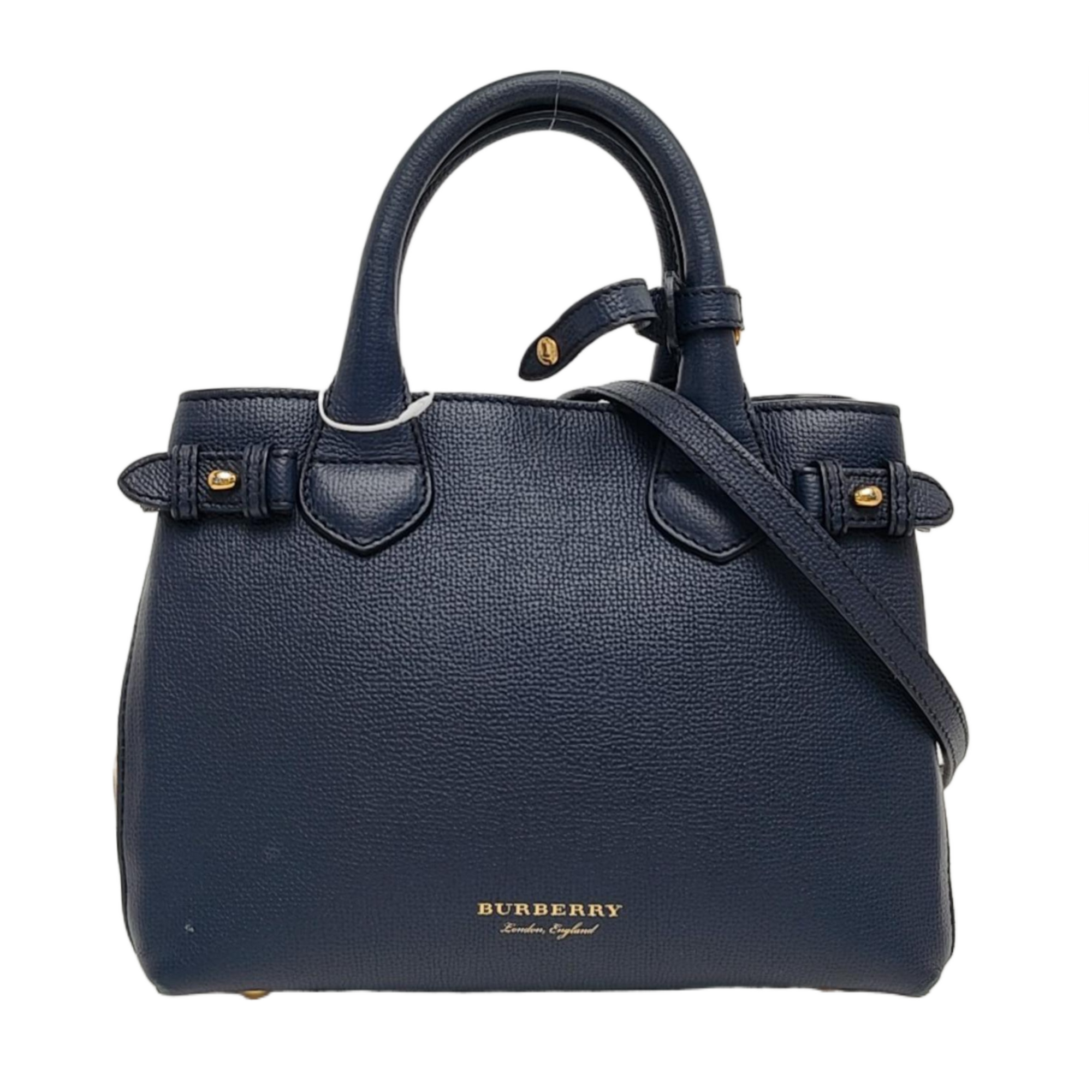 The Banner Small Calfskin Blue