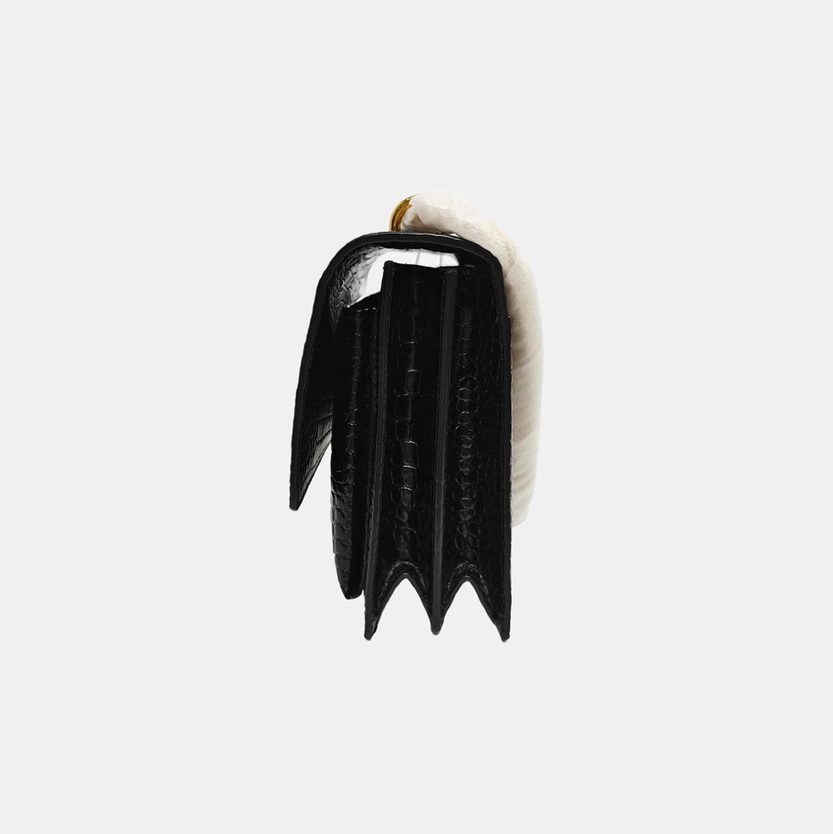 SUNSET Medium Calfskin Black