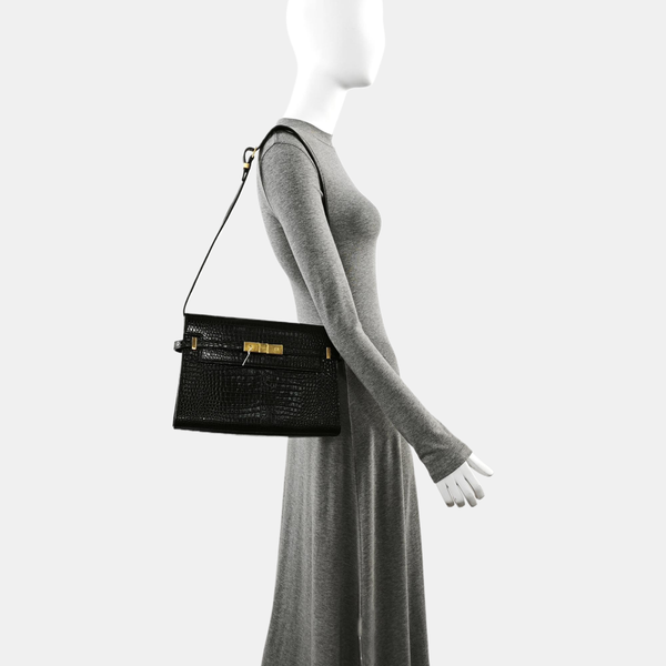 MANHATTAN Calfskin Black