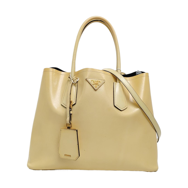 Calfskin Tote Bag Yellow