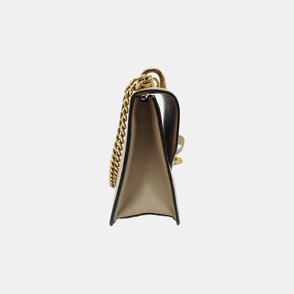 Saffiano Calfskin Shoulder Bag Pink