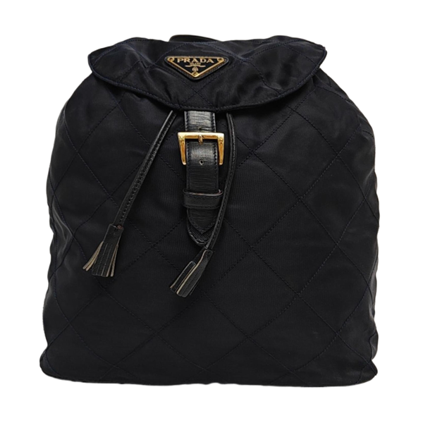 Vela Quilted Nylon Blue