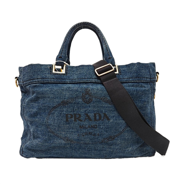 Denim Quilted Denim Blue