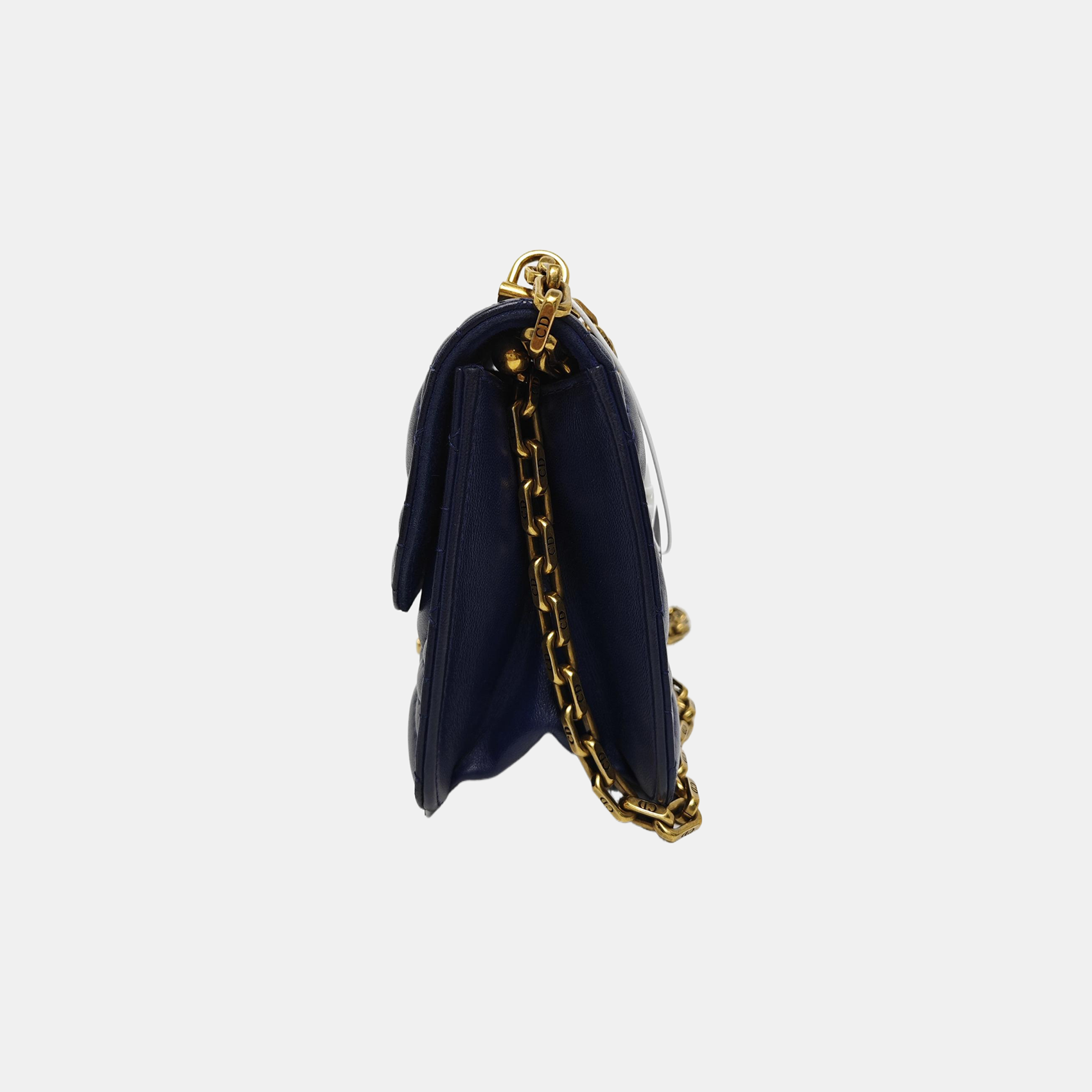Dioraddict Cannage Lambskin Blue