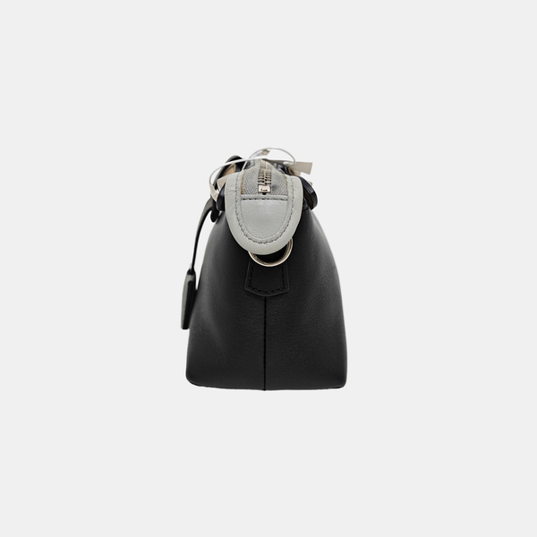 Calfskin Shoulder Bag Black