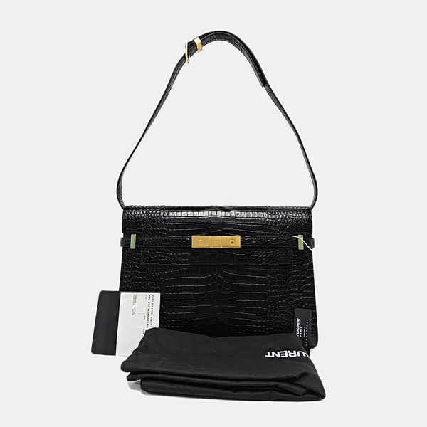 MANHATTAN Calfskin Black