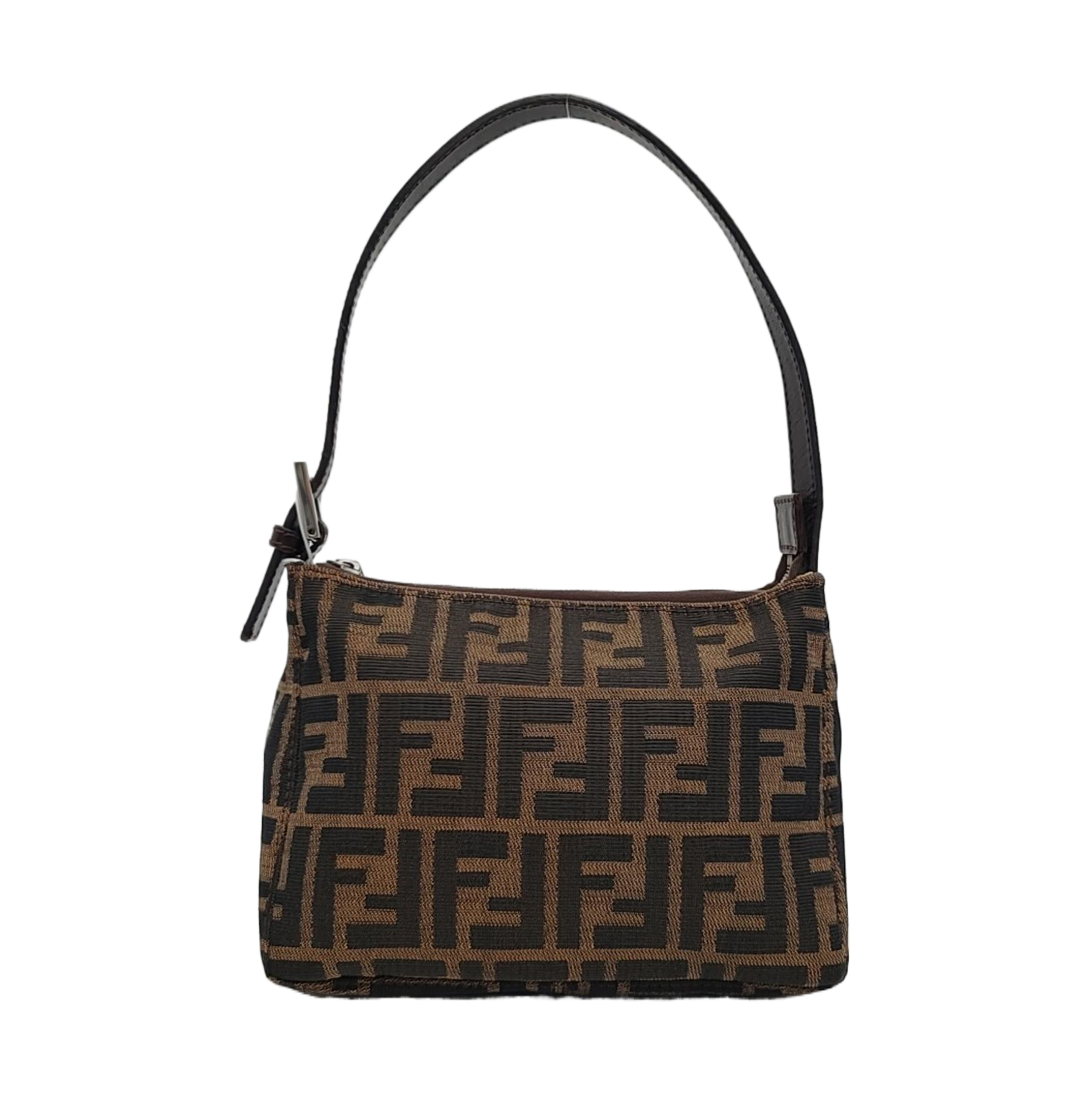 Canvas Top Handle Bag Brown