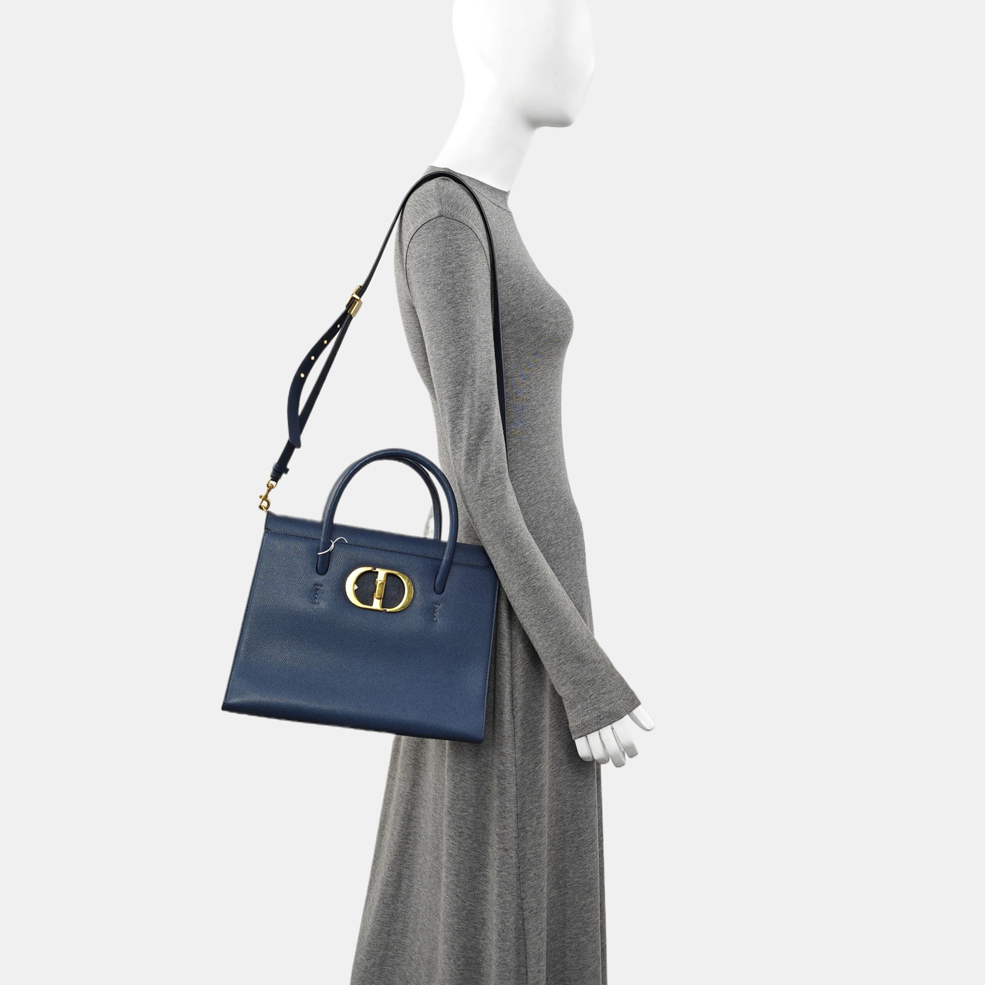 St Honoré Calfskin Blue