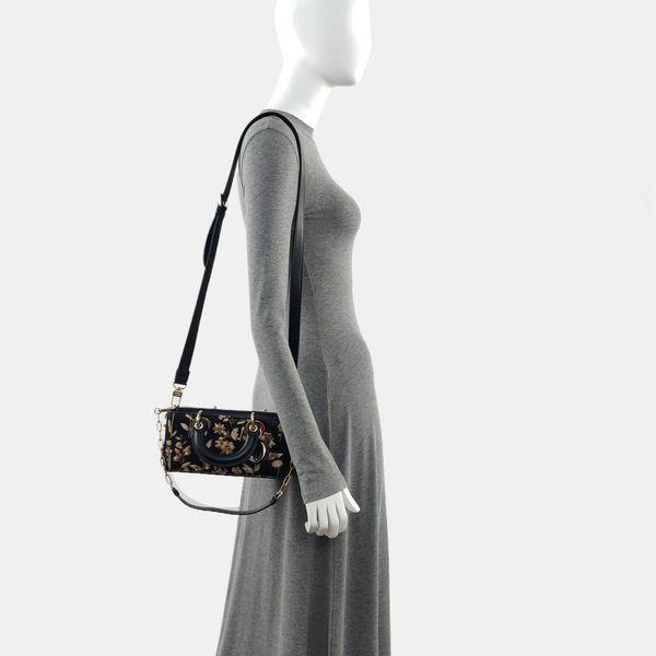 Lady D-Joy Small Velvet Black
