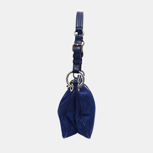 Nylon Tote Bag Blue
