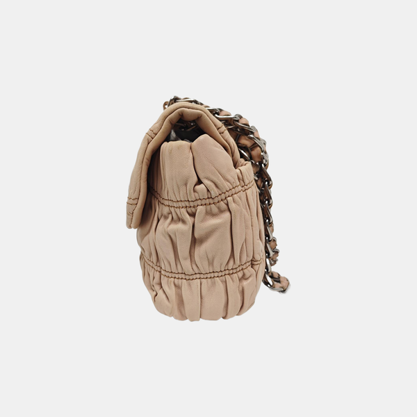 Gaufre Quilted Lambskin Pink