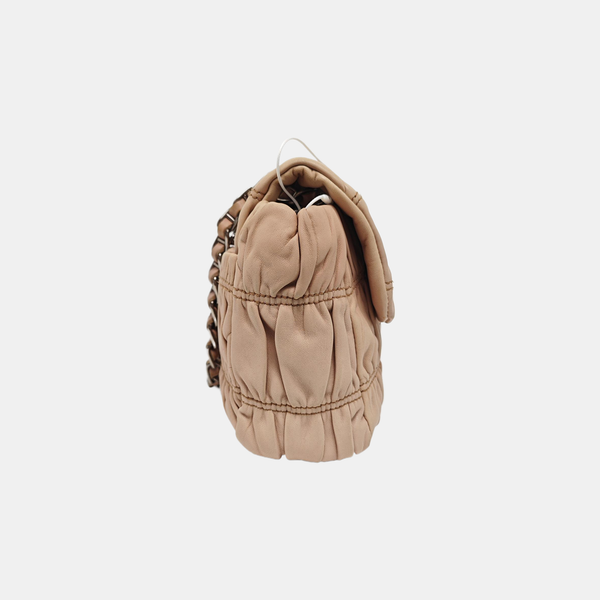 Gaufre Quilted Lambskin Pink
