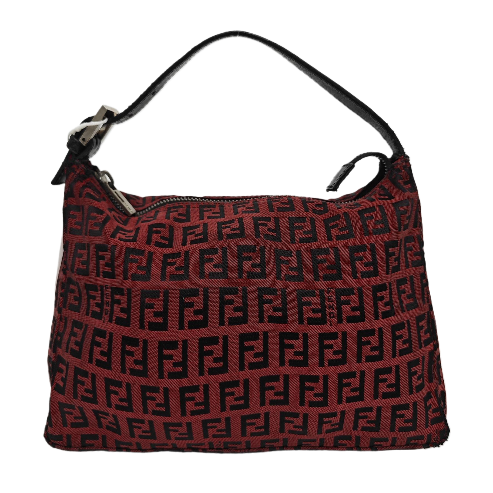 Canvas Top Handle Bag Red