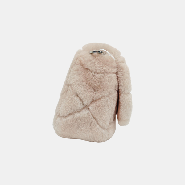 Fabric Shoulder Bag Pink