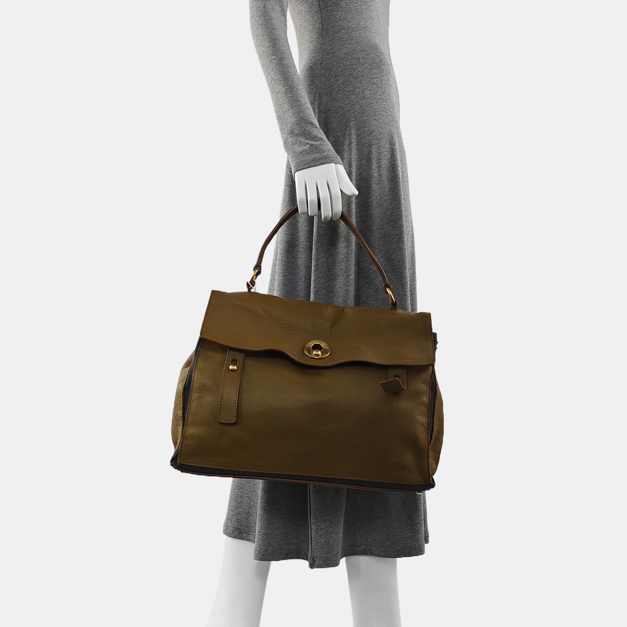 MUSE TWO Calfskin Brown