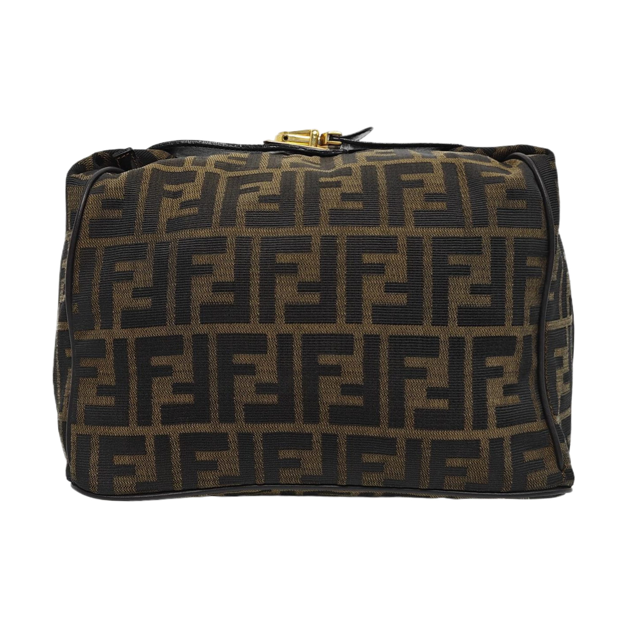 Canvas Top Handle Bag Brown