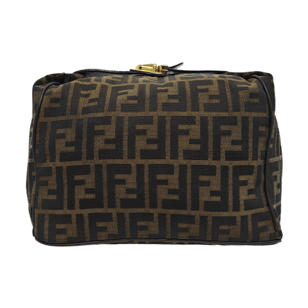 Canvas Top Handle Bag Brown