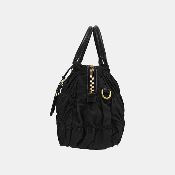 Gaufre Nylon Black