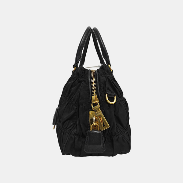 Gaufre Nylon Black