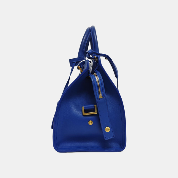 CHYC Y LIGNE Small Calfskin Blue