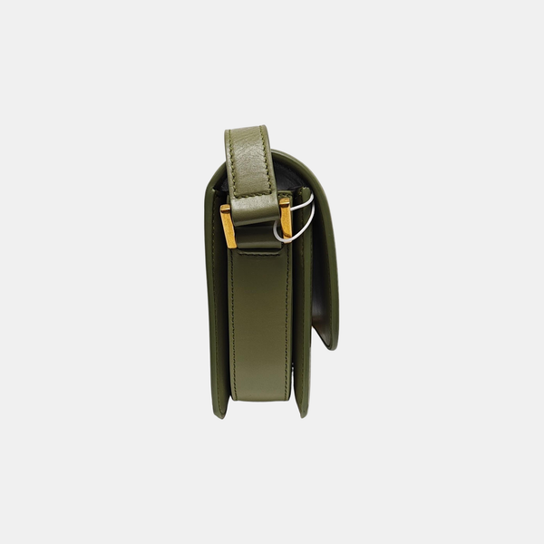 SOLFERINO Small Calfskin Green