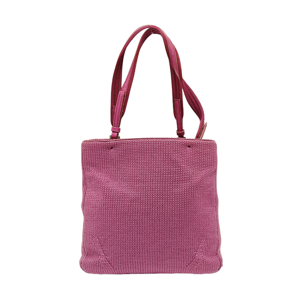 Fabric Tote Bag Pink