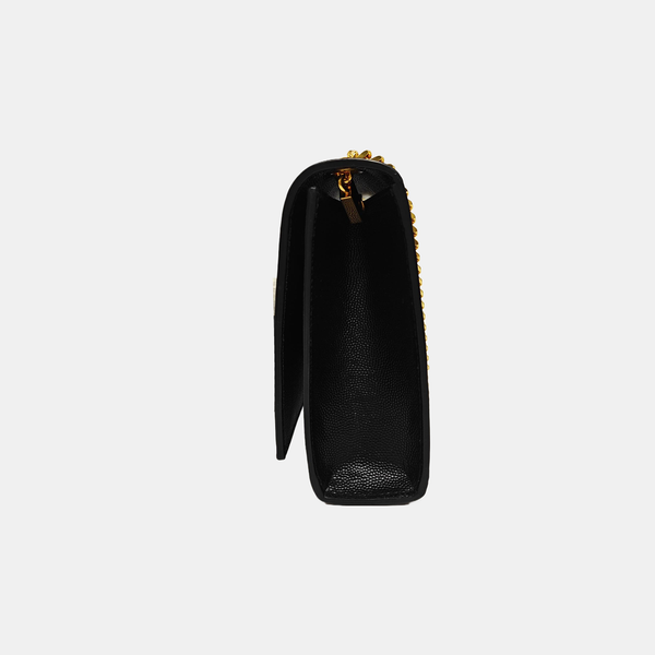 KATE Medium Calfskin Black