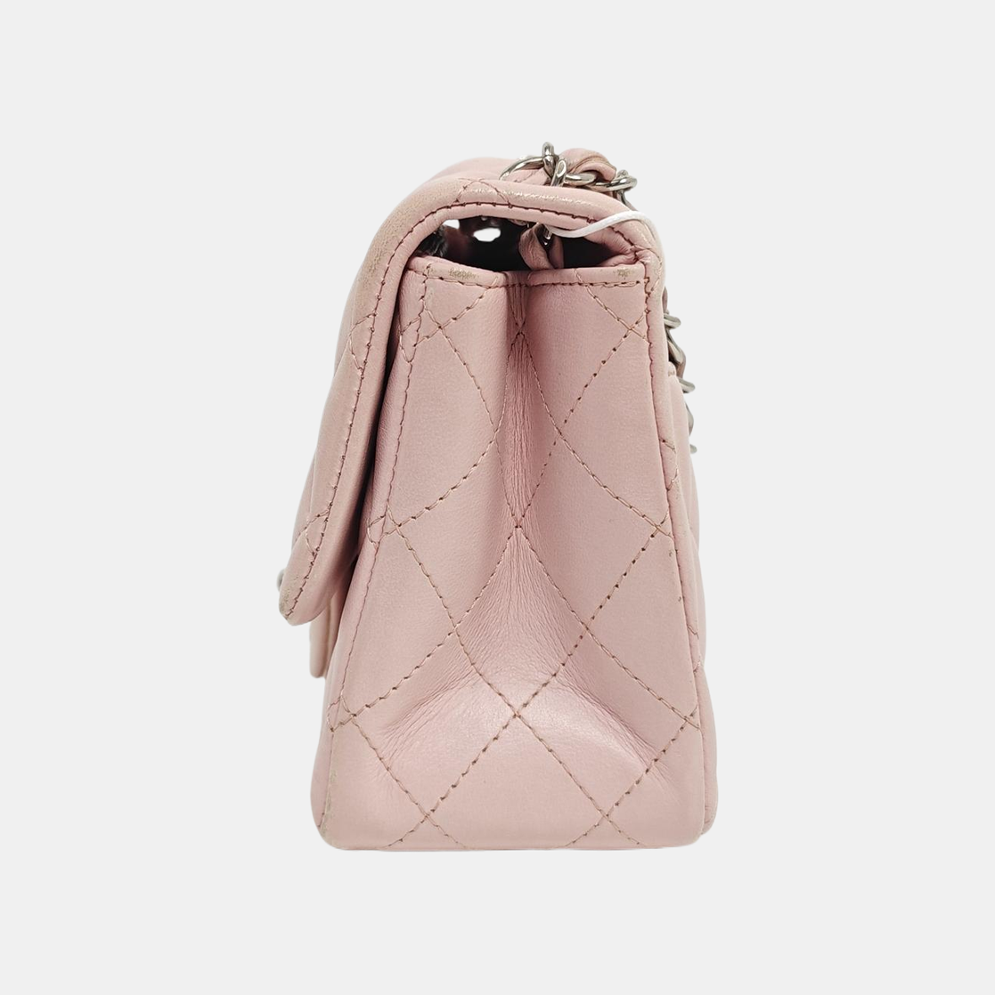 CLASSIC FLAP Mini Quilted Lambskin Pink