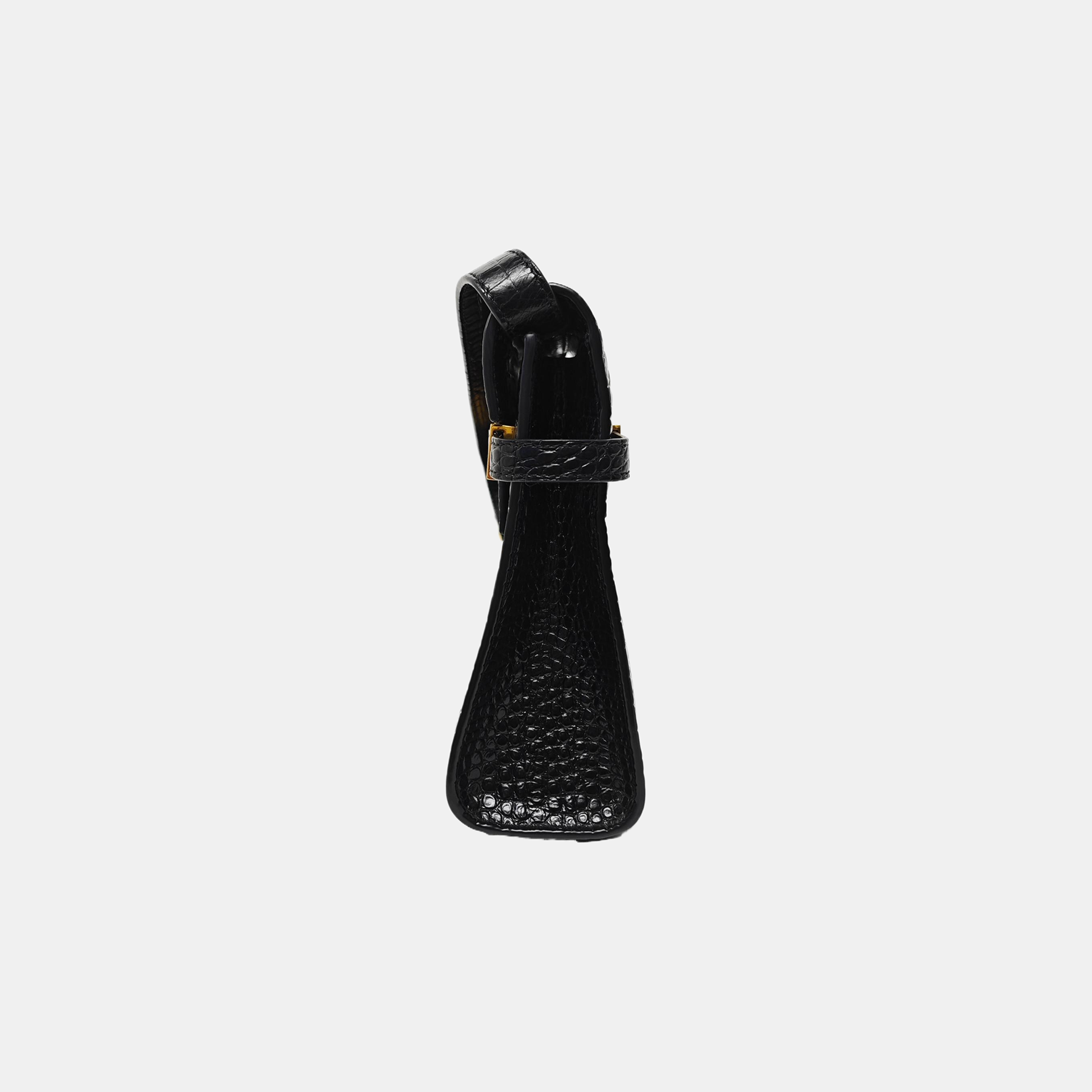 MANHATTAN Medium Calfskin Black