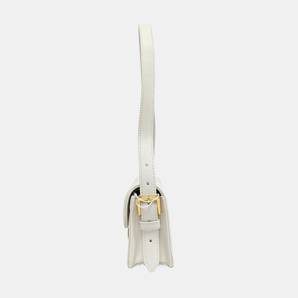 Miss Dior Quilted Calfskin White