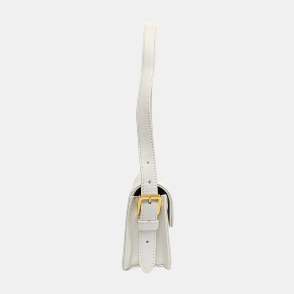 Miss Dior Quilted Calfskin White