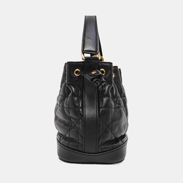 Jolie Small Cannage Lambskin Black
