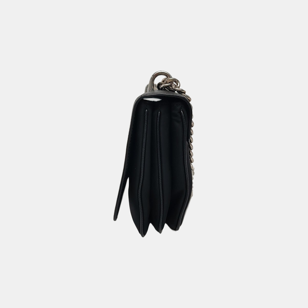 Nylon Shoulder Bag Black