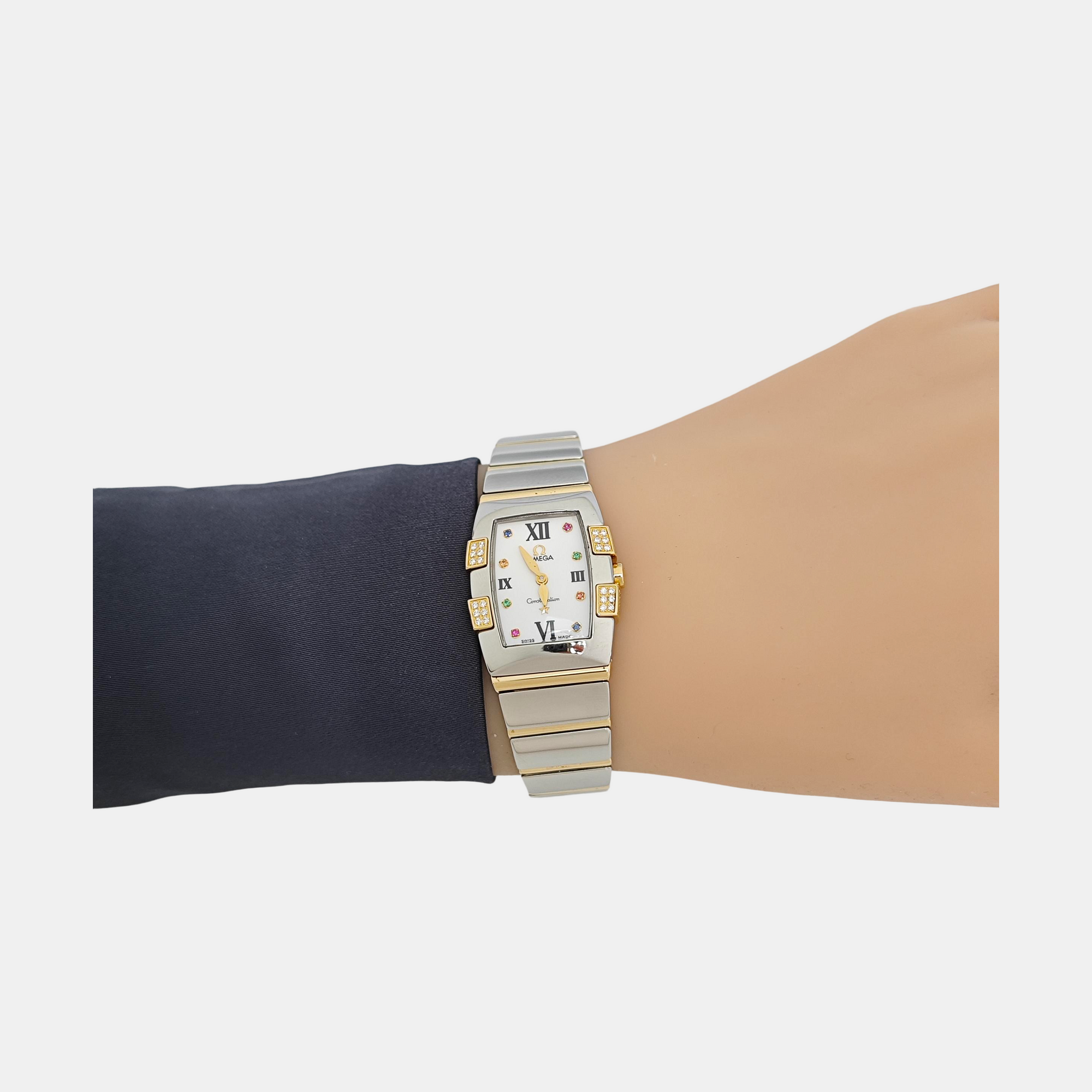 CONSTELLATION 19.3mm White Quartz Watch