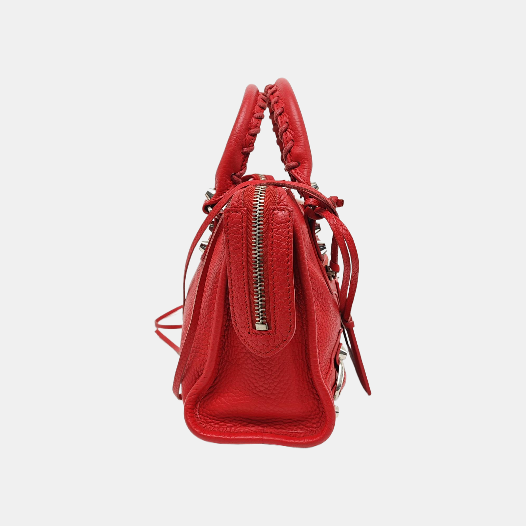 Classic City Mini Lambskin Red