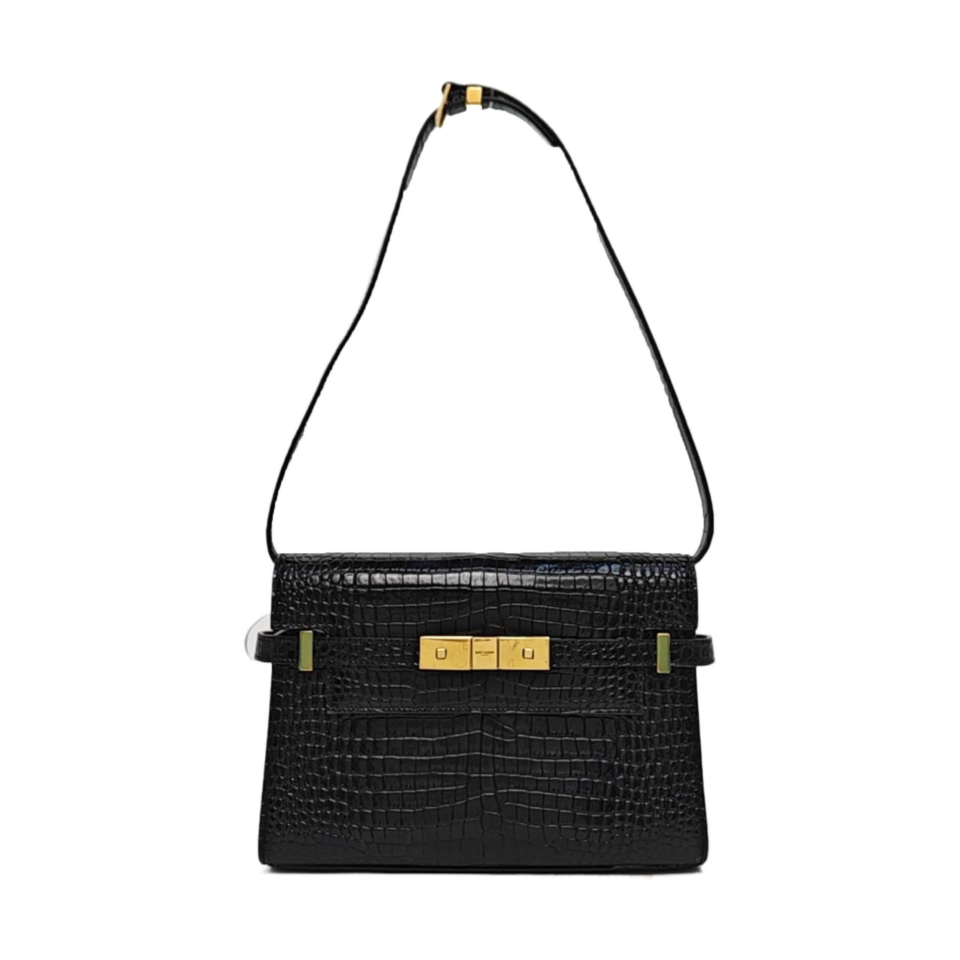 MANHATTAN Small Calfskin Black