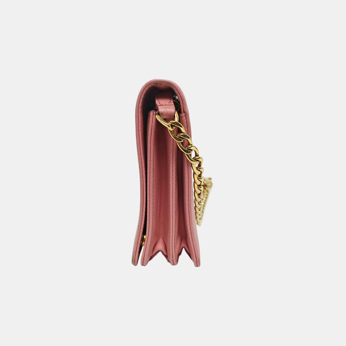 Calfskin Shoulder Bag Pink