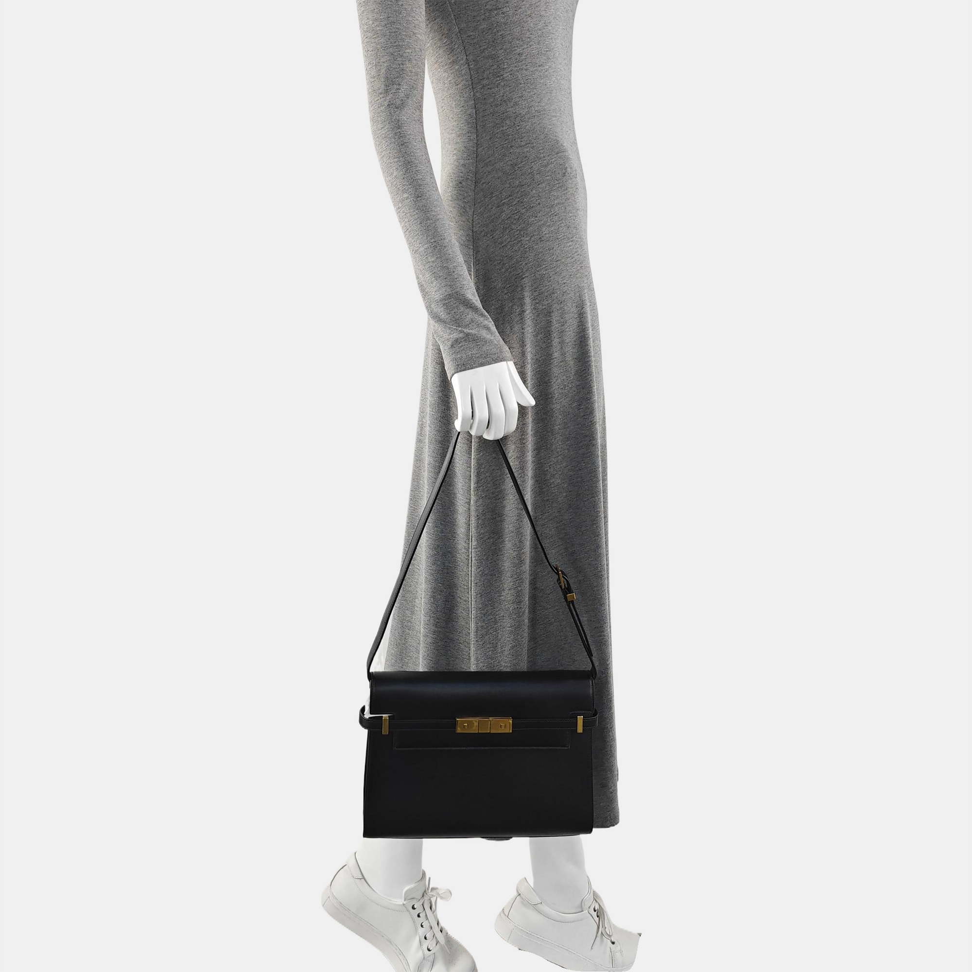 MANHATTAN Calfskin Black