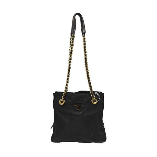 Nylon Tote Bag Black