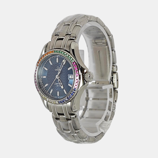 26.3mm Navy Blue Quartz Watch