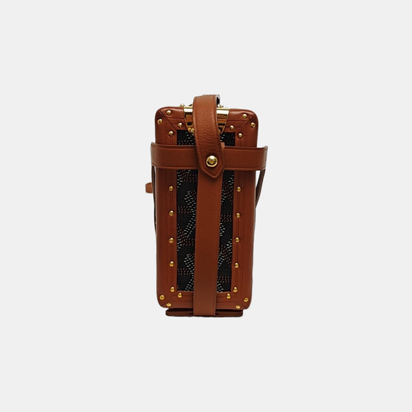 Minaudière Coated Canvas Black