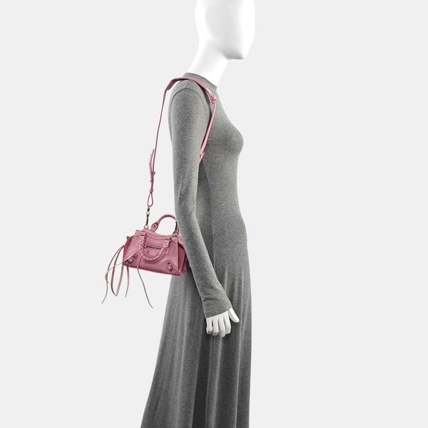 Classic City Calfskin Pink